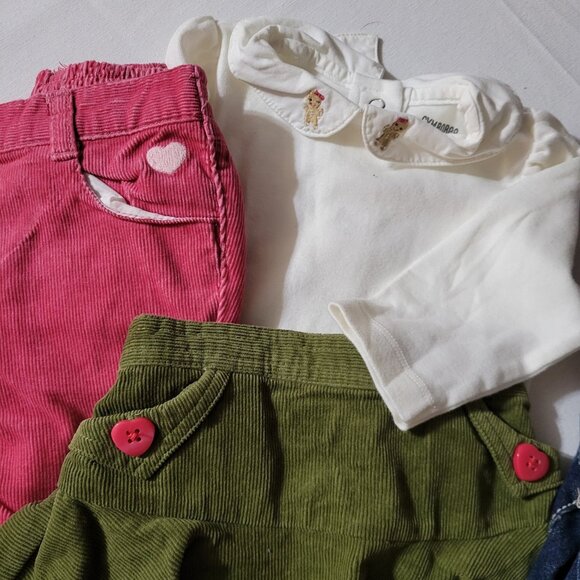 Gymboree Gingerbread Girl Used 3-6 & 6-12 month Lot. Located A21 - Picture 4 of 7